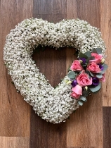 Gypsophila Heart