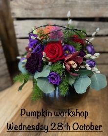 Pumpkin Workshop Wednesday 28th October 6pm